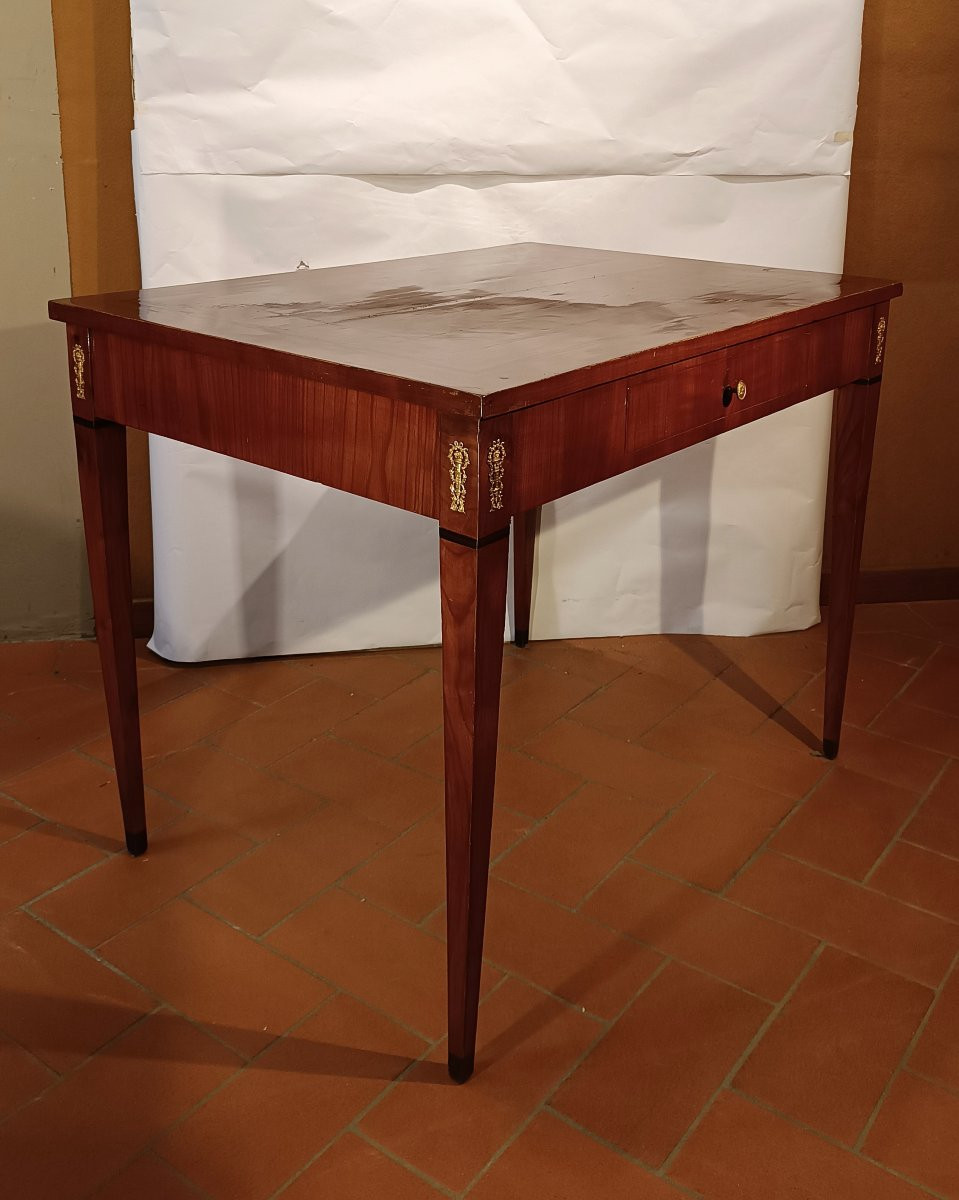 Early 19th Century Directory Style Table By Jacopo Ciacchi-photo-4