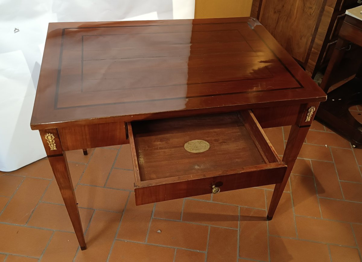 Early 19th Century Directory Style Table By Jacopo Ciacchi-photo-5