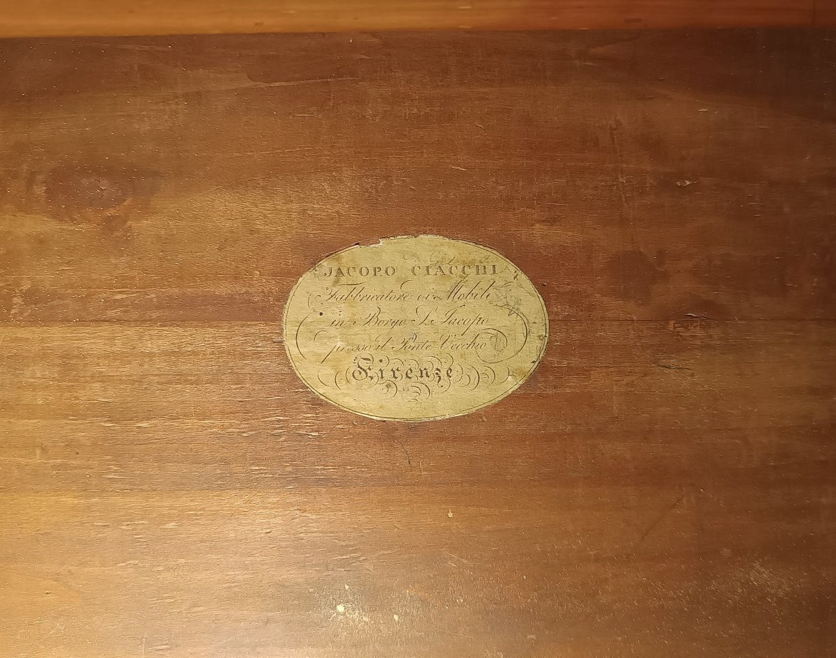 Early 19th Century Directory Style Table By Jacopo Ciacchi-photo-6