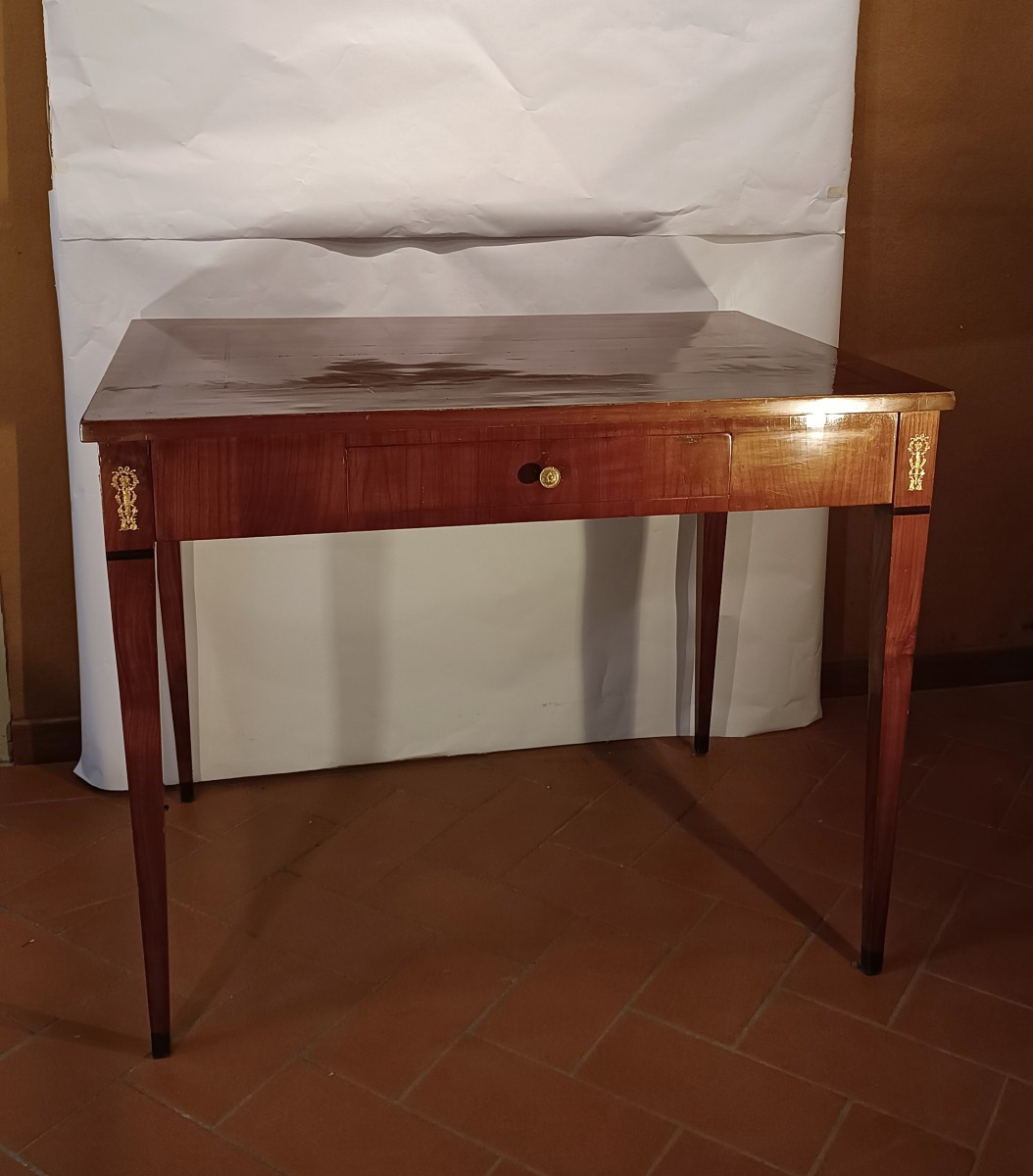 Early 19th Century Directory Style Table By Jacopo Ciacchi