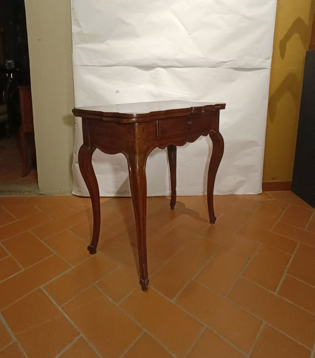 Mid-19th Century Louis-philippe Small Card Table-photo-4