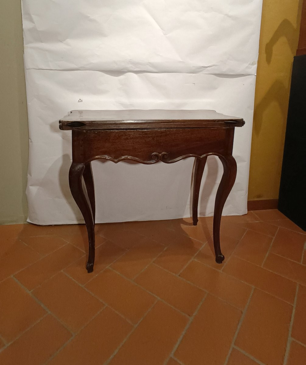 Mid-19th Century Louis-philippe Small Card Table-photo-5