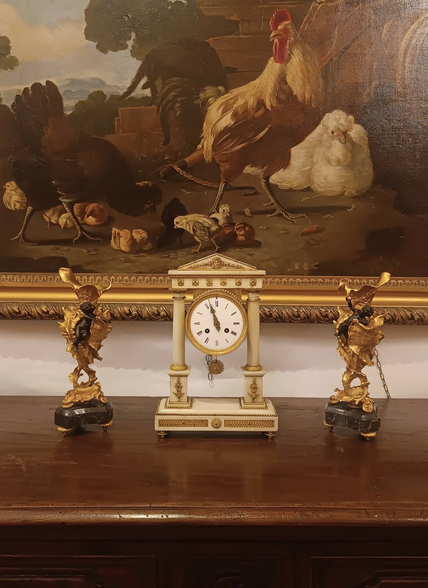 PAIRE DE VASES DÉCORATIFS DE STYLE LOUIS XV MILIEU DU 19ème SIÈCLE-photo-6
