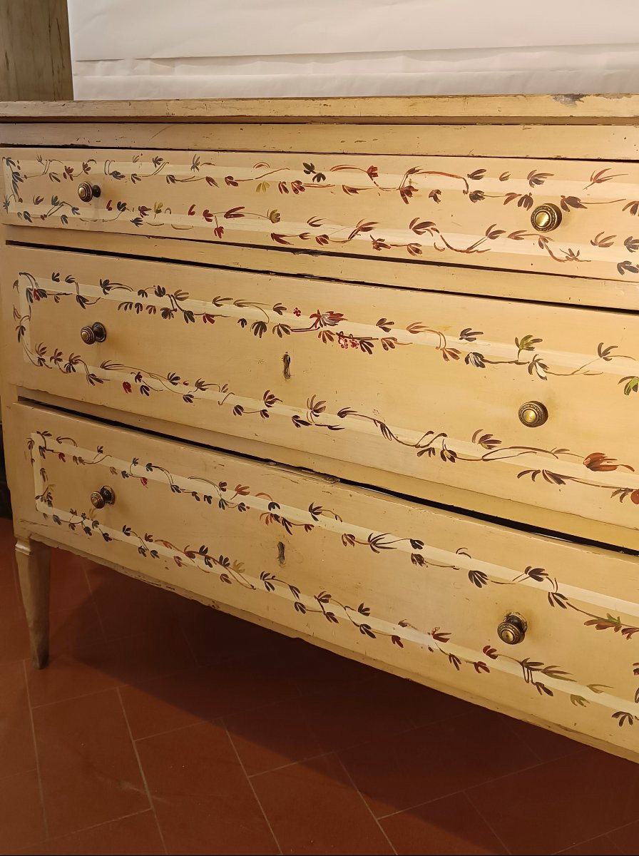 COMMODE LAQUÉE FIN 19ème-DÉBUT 20ème SIÈCLE-photo-4