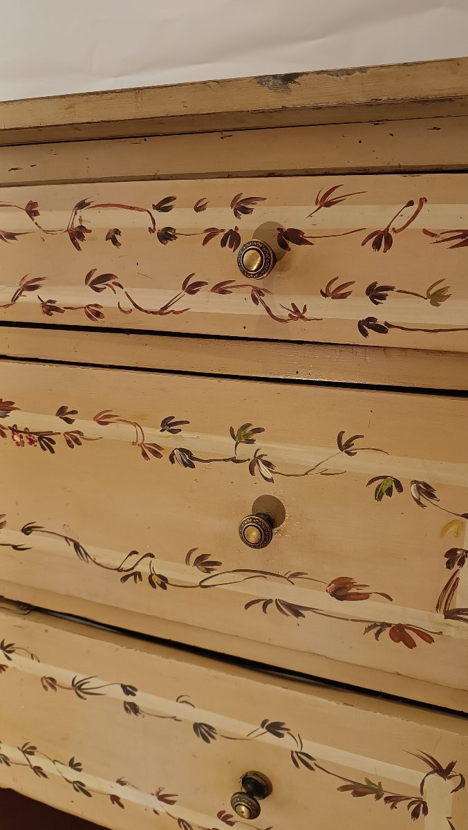 COMMODE LAQUÉE FIN 19ème-DÉBUT 20ème SIÈCLE-photo-4
