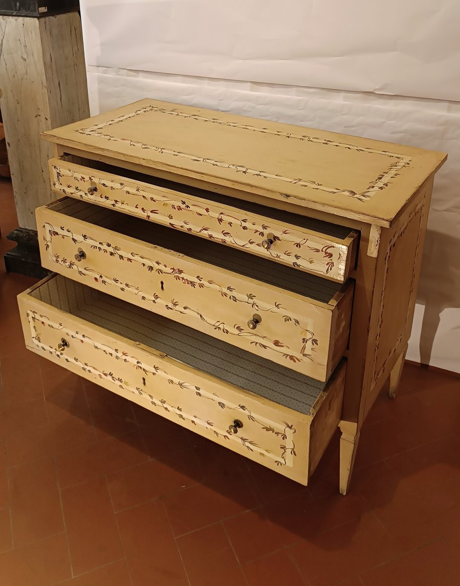 COMMODE LAQUÉE FIN 19ème-DÉBUT 20ème SIÈCLE-photo-5