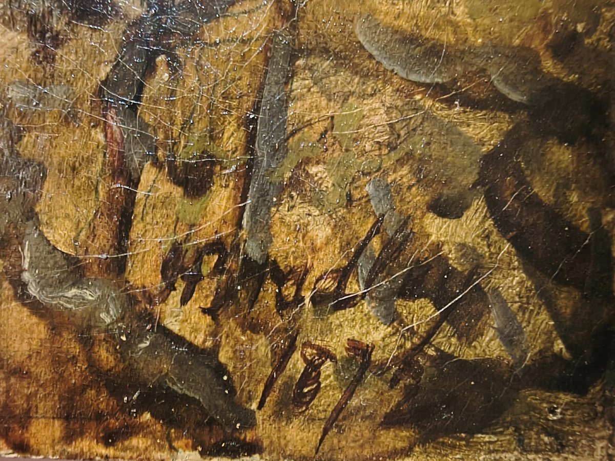  Second Half Of The 19th Century Painting Of The Gulf Of Naples By J.h. Bradely-photo-7