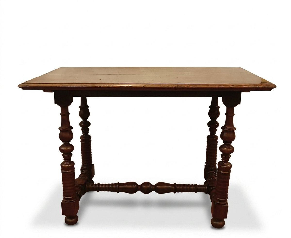 TABLE À BOBINES LOUIS XIV MILIEU DU 17ème SIÈCLE