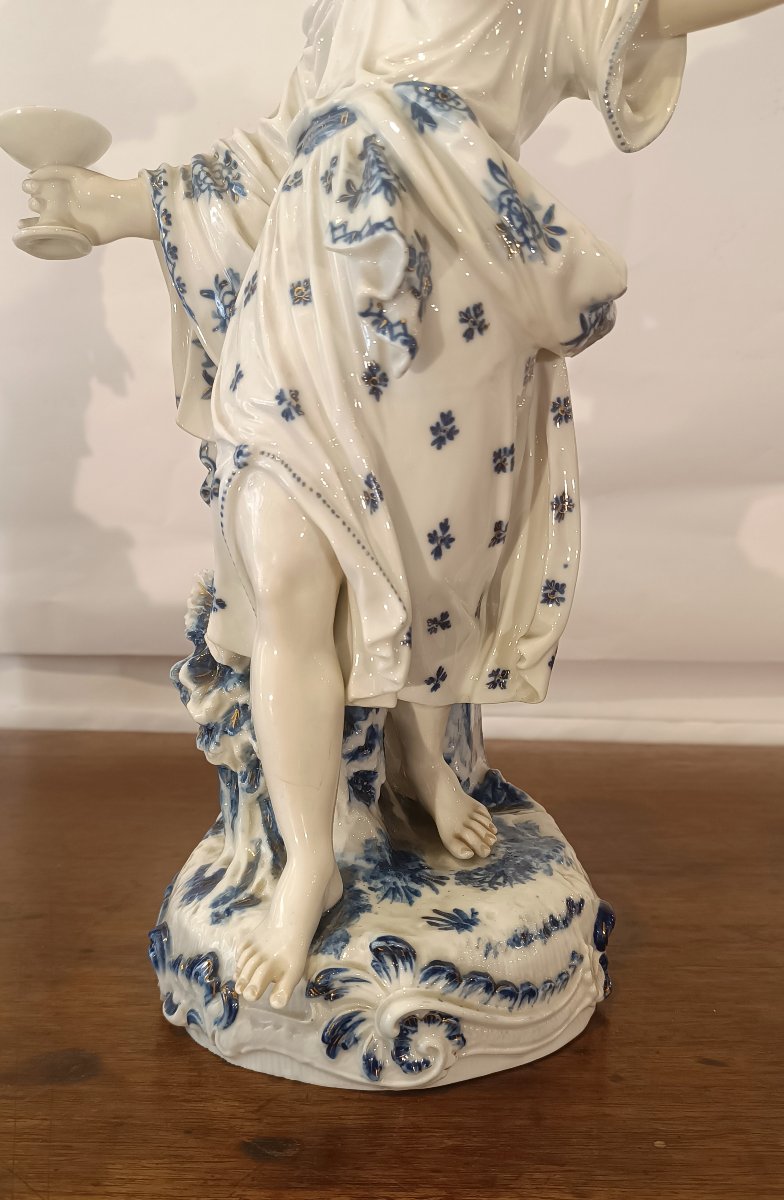 Mid-19th Century Three Rauenstein Porcelain Seasons Figures-photo-6