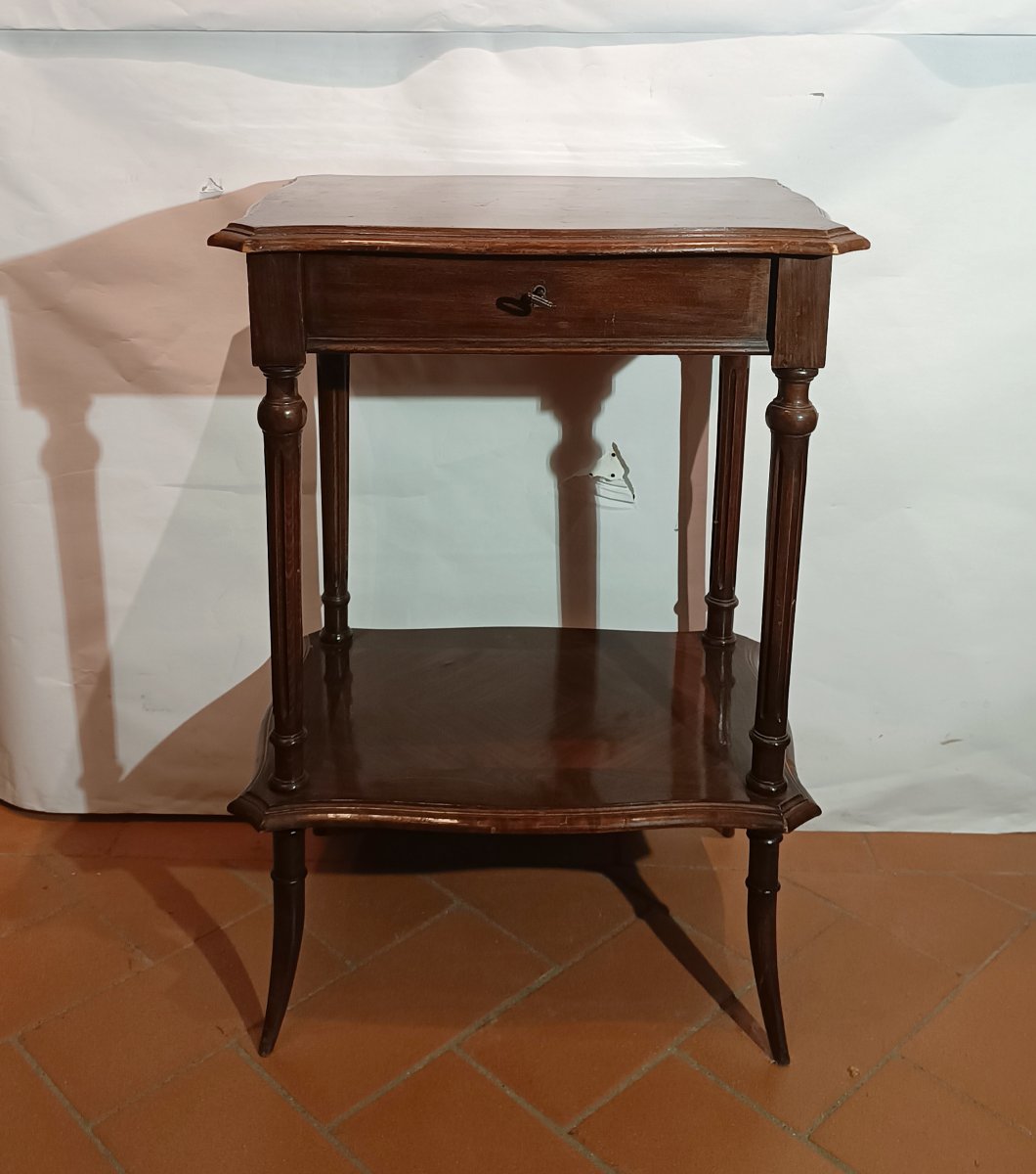 TABLE DE TRAVAIL NAPOLÉON III SECONDE MOITIÉ DU 19ème SIÈCLE-photo-2