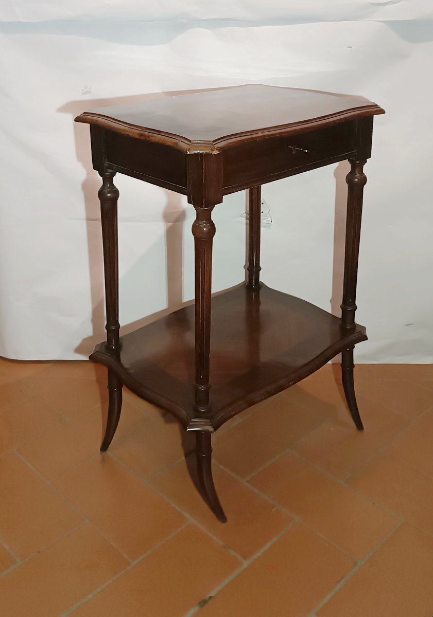 TABLE DE TRAVAIL NAPOLÉON III SECONDE MOITIÉ DU 19ème SIÈCLE-photo-6