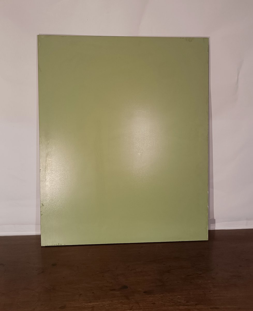 1960s Polloni Stained Glass Mirror-photo-2