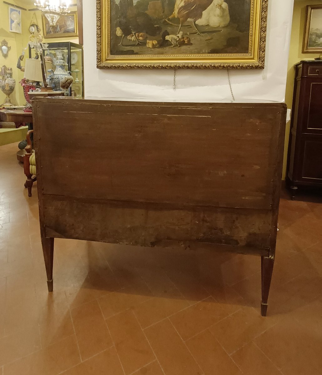 COMMODE À ABATTANT NAPOLÉON III MILIEU DU 19ème SIÈCLE-photo-6