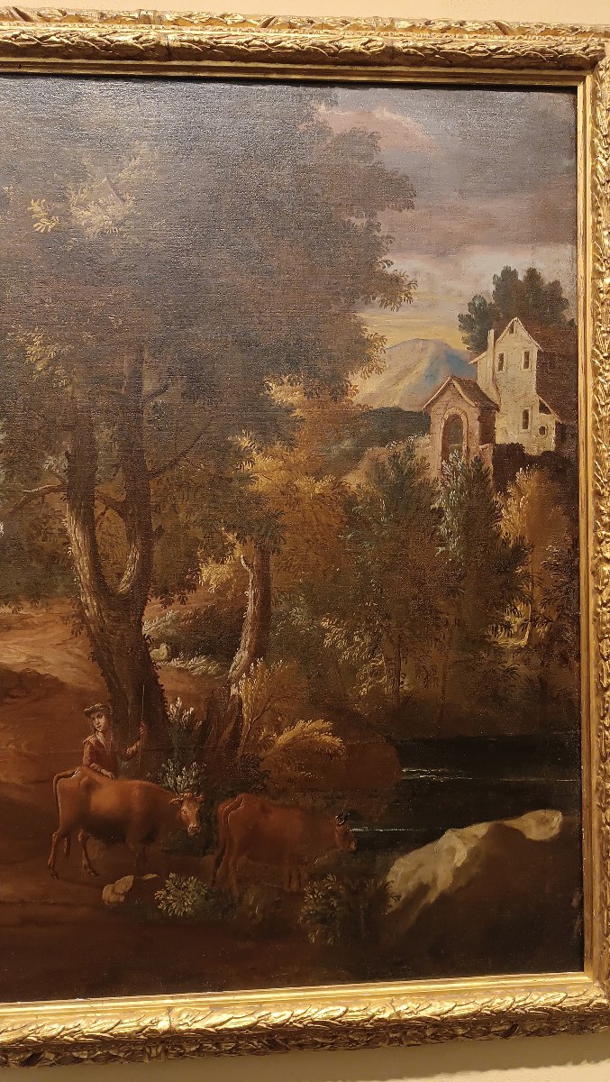 Late 18th Century Painting Of A Veneto Harvest-photo-1