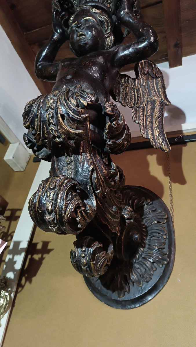  Late 16th Century Pair Of Candle Holders-photo-2