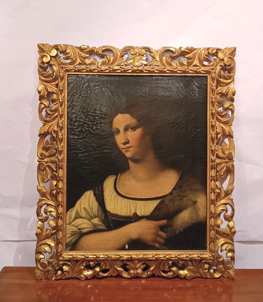 Mid-19th Century Portrait Of A Woman-photo-4