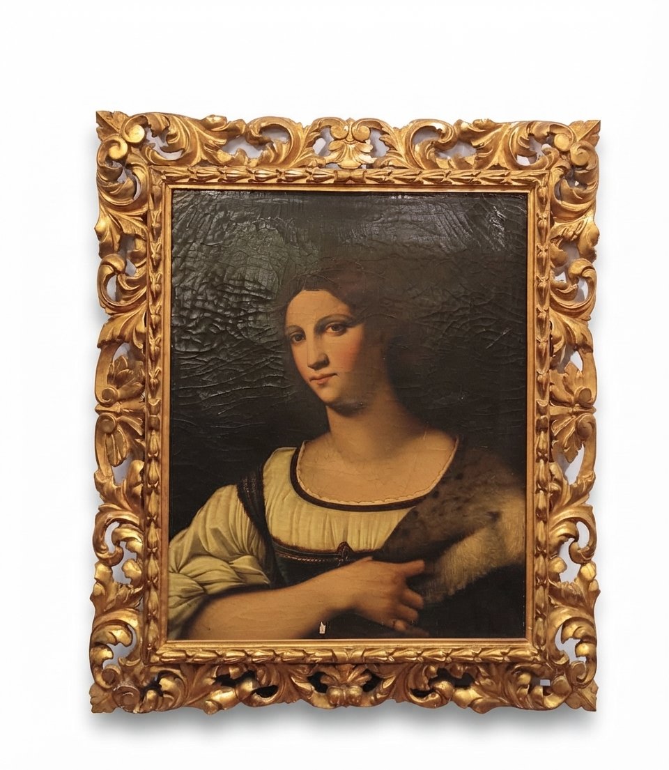 Mid-19th Century Portrait Of A Woman