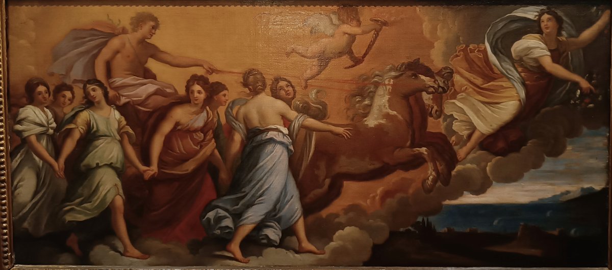 TABLEAU "AURORE" MILIEU DU 19ème SIÈCLE-photo-2