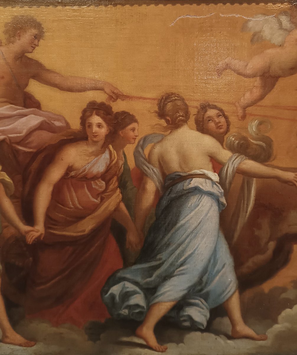 TABLEAU "AURORE" MILIEU DU 19ème SIÈCLE-photo-1