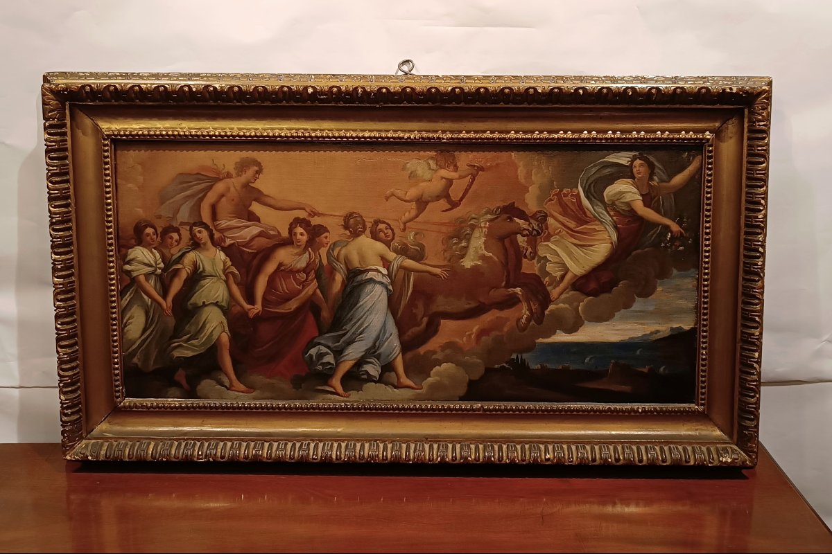 TABLEAU "AURORE" MILIEU DU 19ème SIÈCLE-photo-3