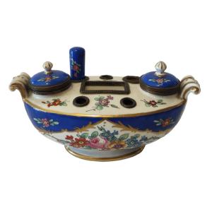 Encrier en Porcelaine De Sèvres