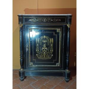 PETIT BUFFET BOULLE NAPOLEON III MILIEU DU 19ème SIÈCLE