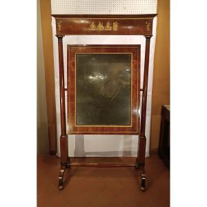 PSYCHÉ EMPIRE EN NOYER DÉBUT DU 19ème SIÈCLE