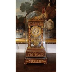 PENDULE DE TEMPLE AVEC CLOCHE MILIEU DU 19ème SIÈCLE