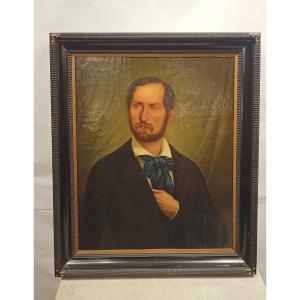  Mid-19th Century Portrait Of A Gentleman