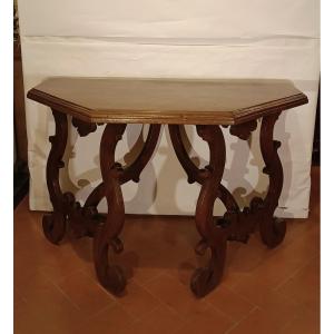 Second Half Of The 17th Century Louis XIV Walnut Console Table