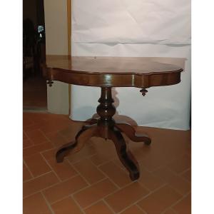 First Half Of The 19th Century Oval Louis Philippe Center Table 