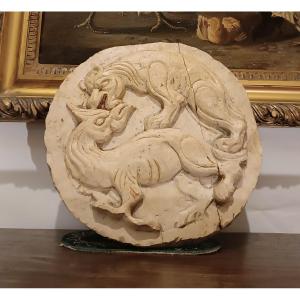 Early 17th Century Venetian Patera In Istrian Stone