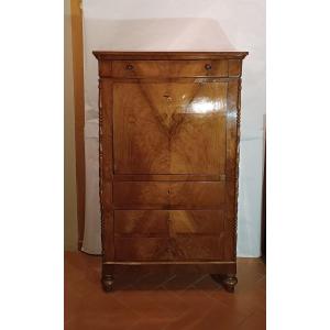 SECRÉTAIRE EN NOYER MILIEU DU 19ème SIÈCLE