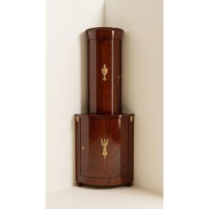 Early 19th Century Empire Mahogany Corner Cabinet