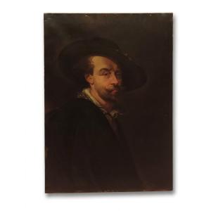 AUTOPORTRAIT DE RUBENS FIN DU 19ème SIÈCLE