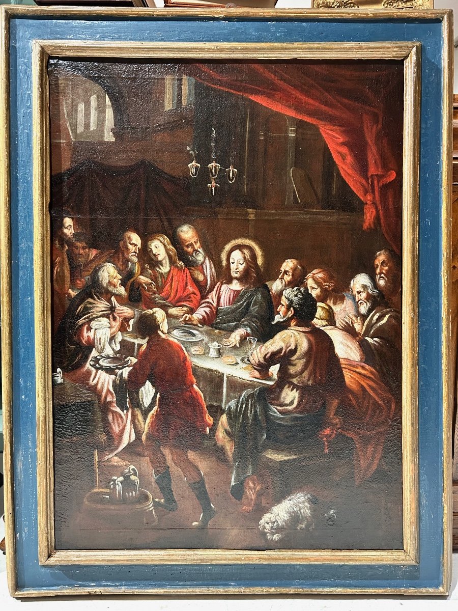 "last Supper", 17th Century Bassano School.