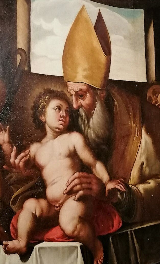 Circumcision Of Jesus - 195 X 124 - First Half Of The 17th Century Ferrau Fenzoni Et Atelier-photo-3