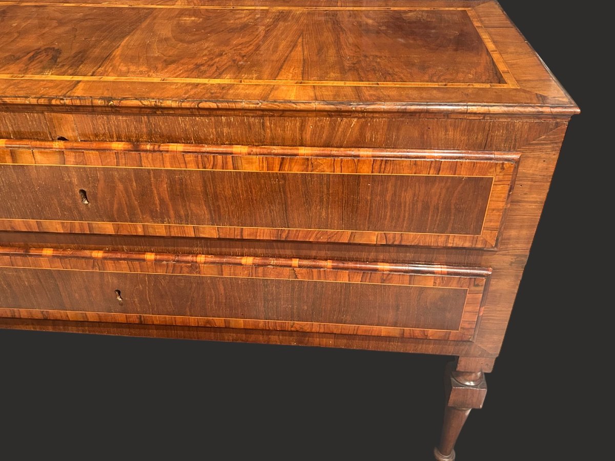   Antique Louis XVI Chest With Two Drawers-photo-4