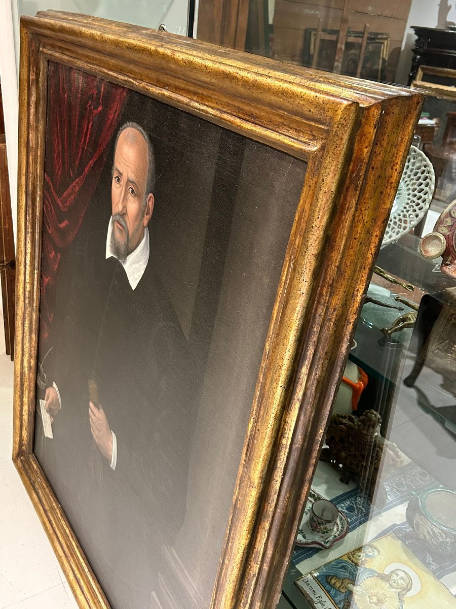 Bolognese Portrait Painter Depicting A Member Of The Florentine Della Rena Family-photo-5