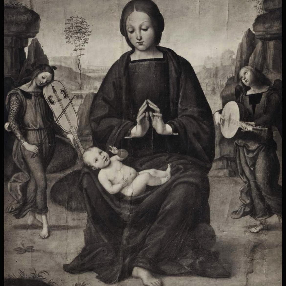 Saint Jerome Attributes To "master Of The Greenville Tondo", Tuscan Pupil Of Pietro Vannucci.-photo-6