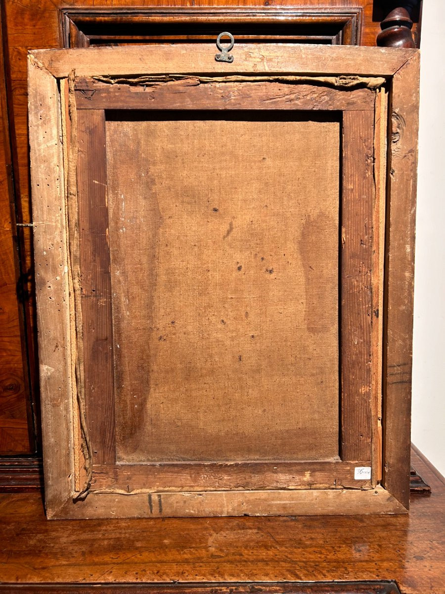 Portrait Of Cardinal Giulio Sacchetti From The Second Half Of The 17th Century.-photo-4