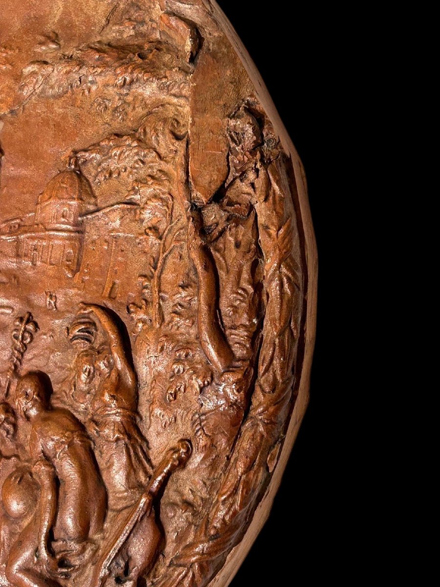 Athena Introduces Painting To The Liberal Arts, Early 17th Century Terracotta Model.-photo-4