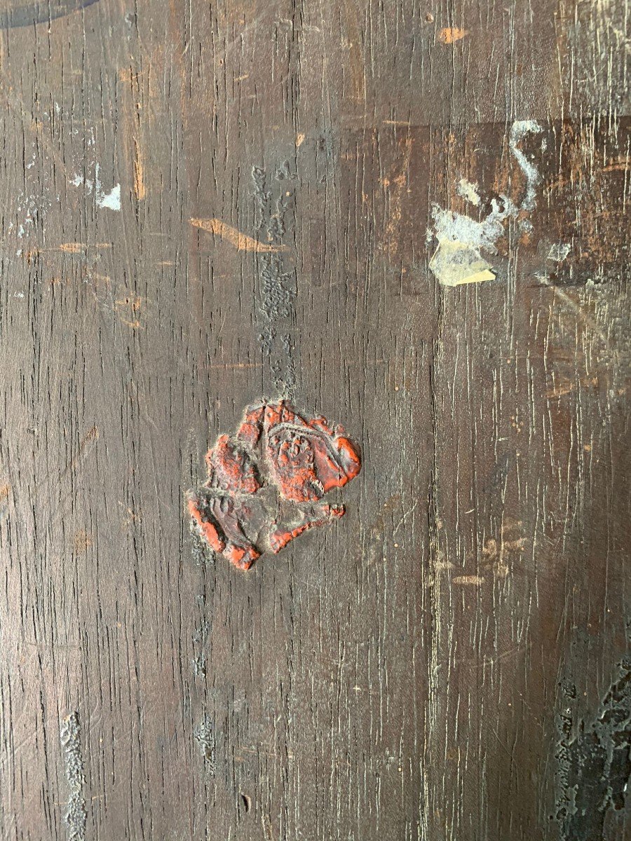 Toilette De Vénus, Huile Sur Panneau, Début 19ème Siècle.-photo-1