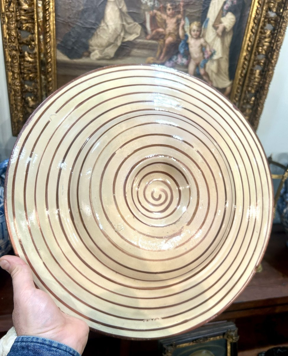 Assiette à lustre hispano-mauresque, fin du XVIe siècle, début du XVIIe siècle, 40,5 cm.-photo-4