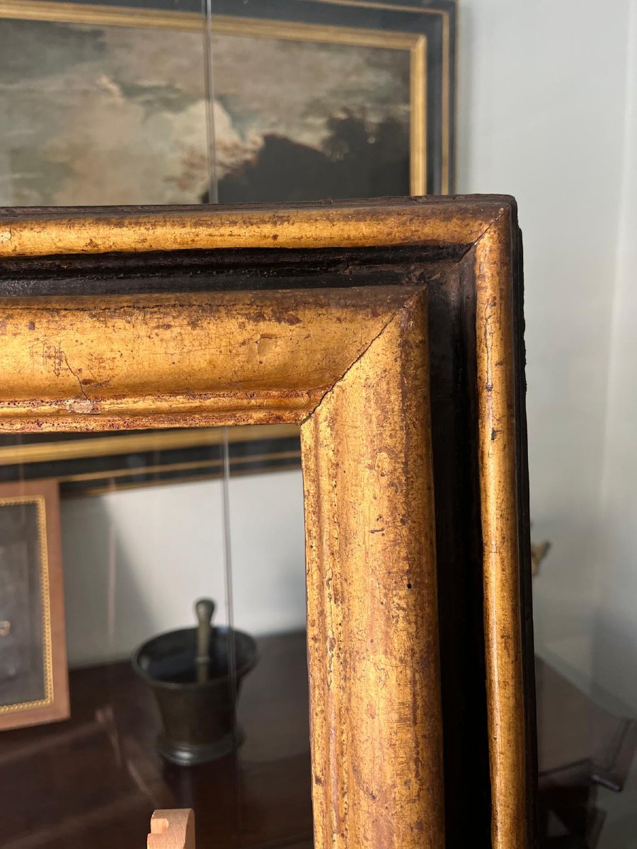 Cadre en laque et or du XVIIe siècle.-photo-4