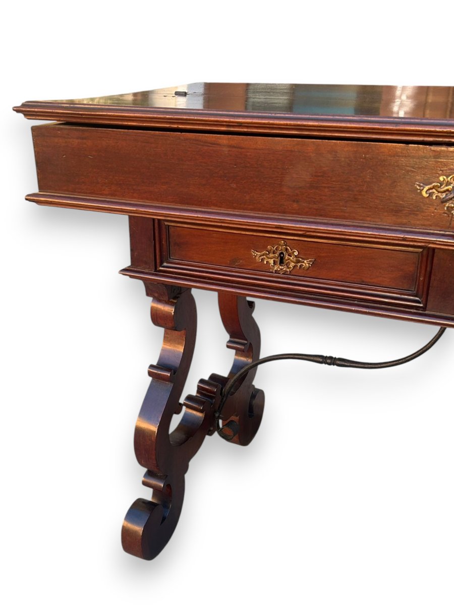 Tuscan "san Filippo" Writing Tacle Desk From XVIIth Century-photo-2