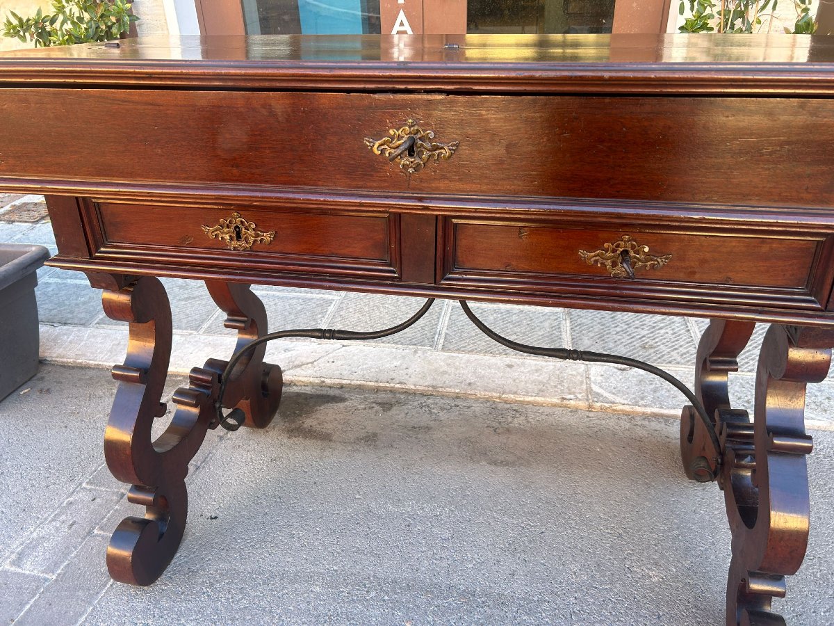 Tuscan "san Filippo" Writing Tacle Desk From XVIIth Century-photo-5
