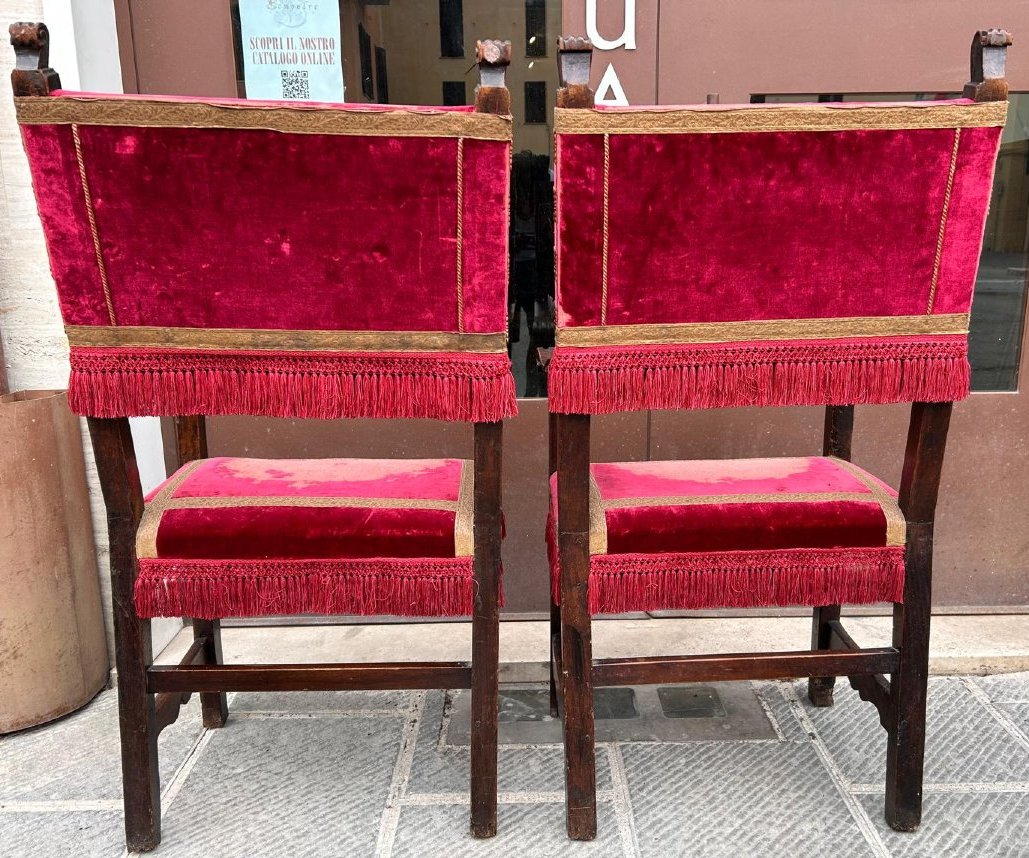 17th Century High Chairs, Lombardy.-photo-4