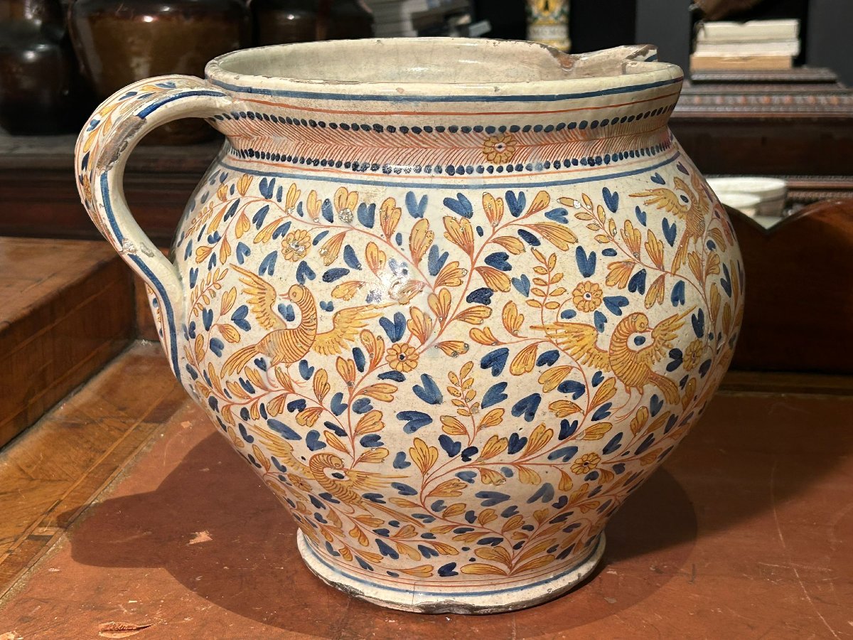 Large Deruta Apothecary Jug, Mid-17th Century-photo-4