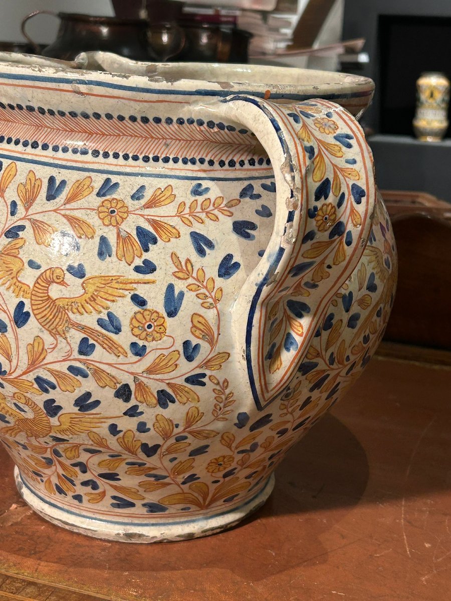 Large Deruta Apothecary Jug, Mid-17th Century-photo-2